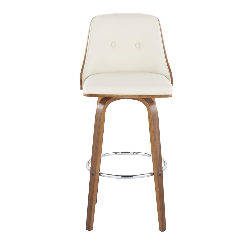 Gianna 30" Fixed-Height Barstool - Set of 2