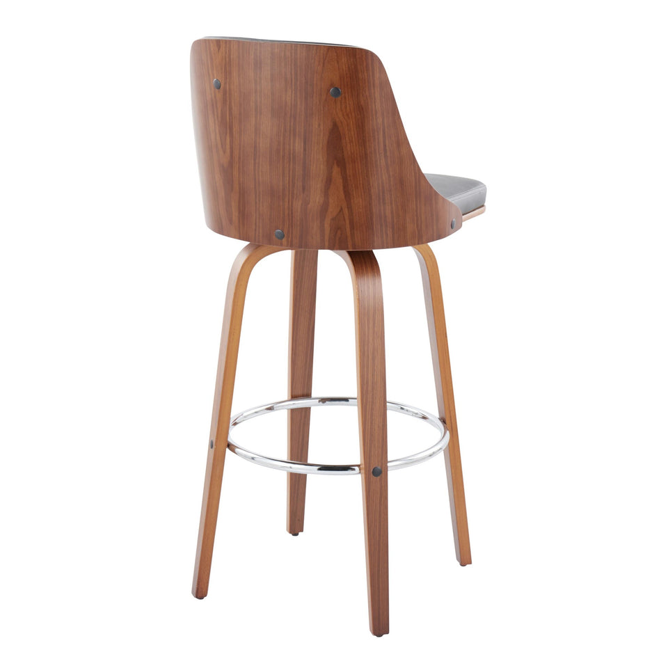 Gianna 30" Fixed-Height Barstool - Set of 2