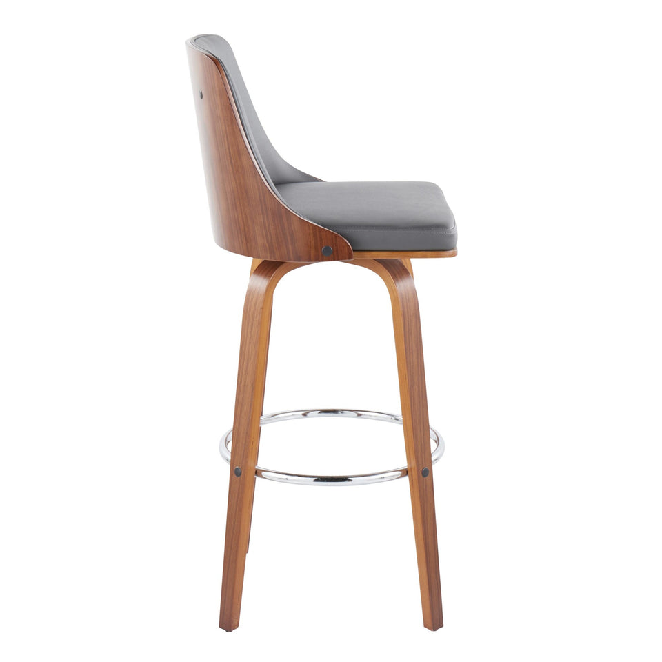 Gianna 30" Fixed-Height Barstool - Set of 2