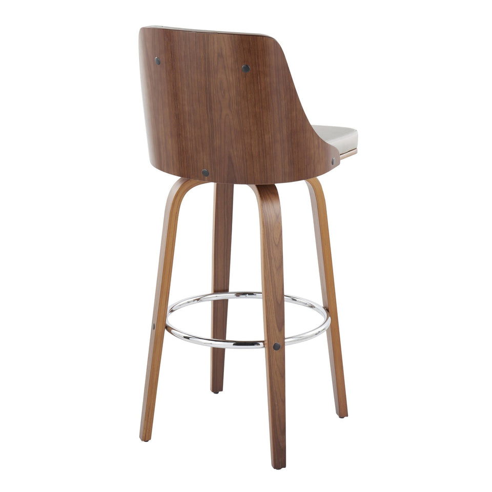 Gianna 30" Fixed-Height Barstool - Set of 2