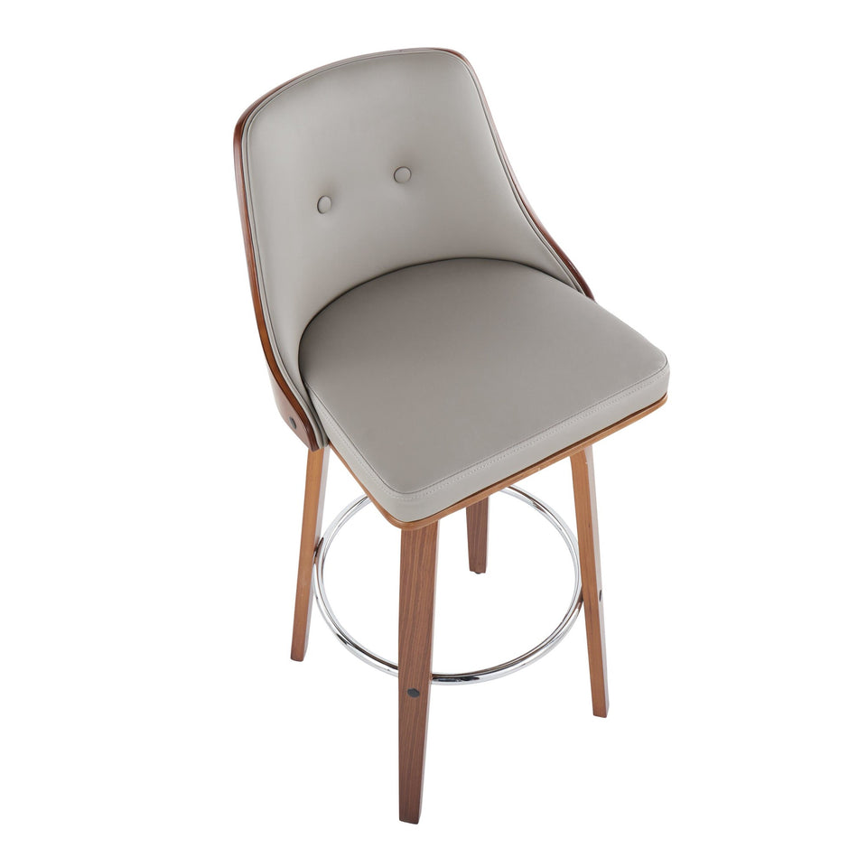 Gianna 30" Fixed-Height Barstool - Set of 2