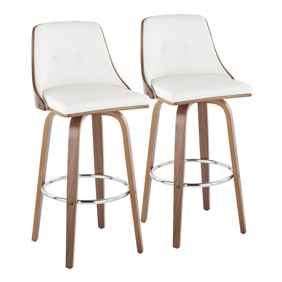 Gianna 30" Fixed-Height Barstool - Set of 2