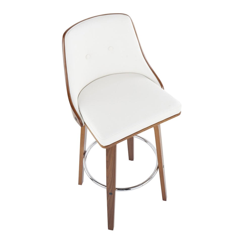 Gianna 30" Fixed-Height Barstool - Set of 2