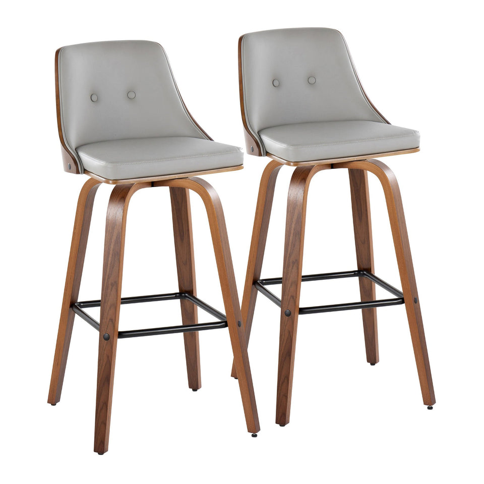 Gianna 30" Fixed-Height Barstool - Set of 2