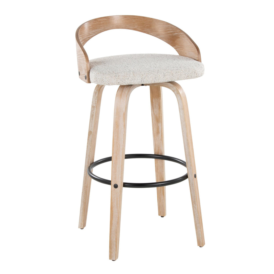 Grotto 30" Fixed-Height Barstool - Set of 2