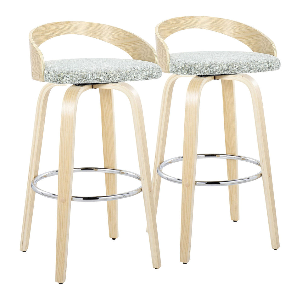 Grotto 30" Fixed-Height Barstool - Set of 2