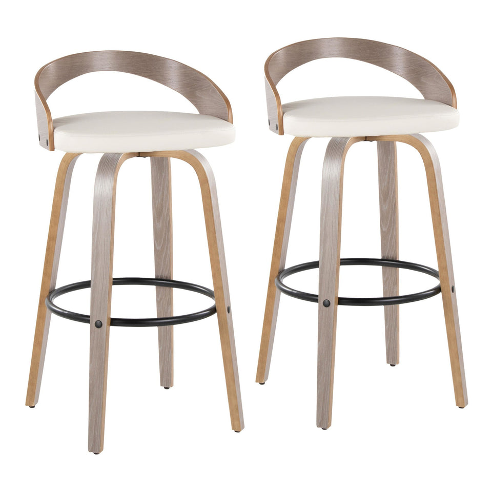 Grotto 30" Fixed-Height Barstool - Set of 2