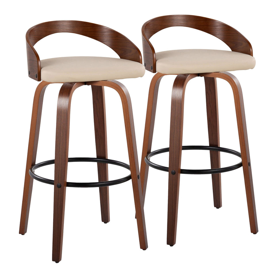 Grotto 30" Fixed-Height Barstool - Set of 2