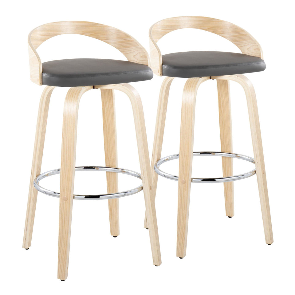 Grotto 30" Fixed-Height Barstool - Set of 2