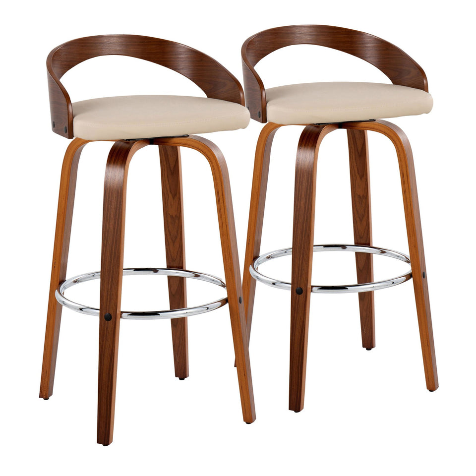 Grotto 30" Fixed-Height Barstool - Set of 2