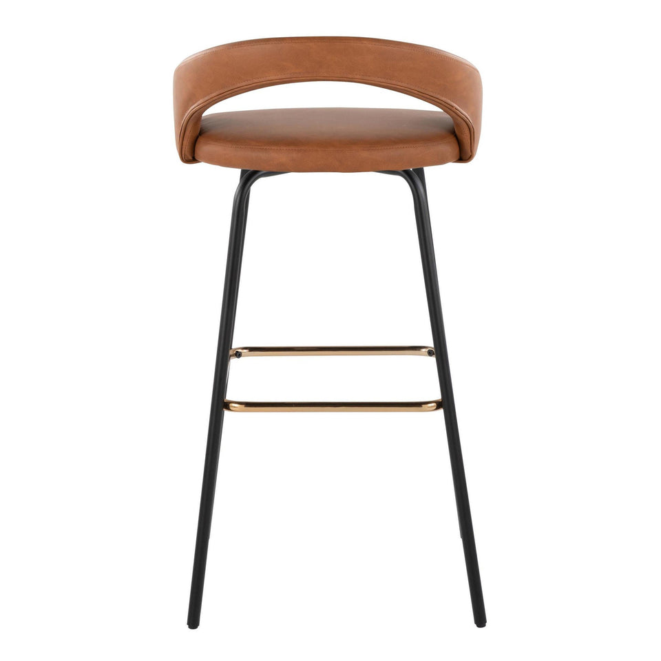 Grotto Upholstered 30" Fixed-Height Barstool - Set of 2