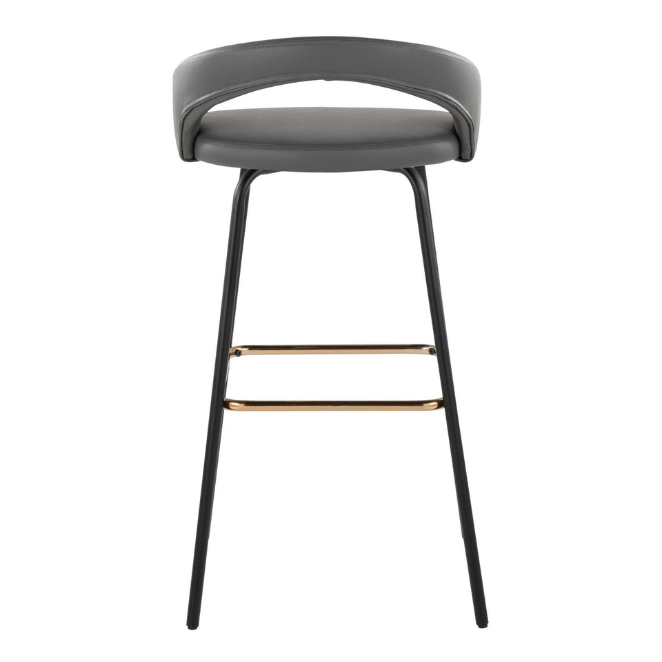 Grotto Upholstered 30" Fixed-Height Barstool - Set of 2