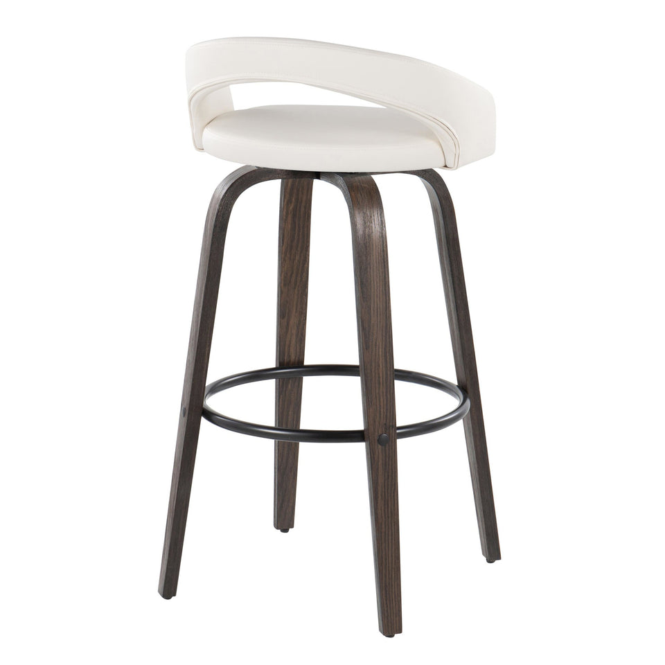Grotto Upholstered 30" Fixed-Height Barstool - Set of 2
