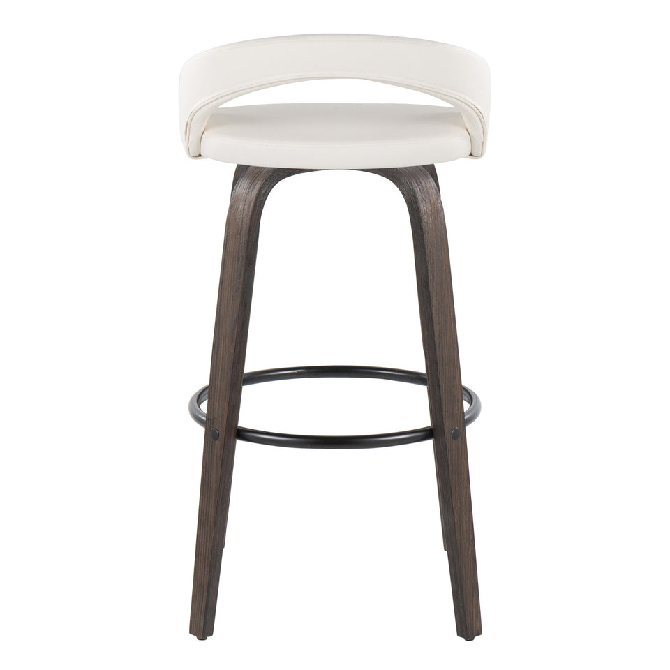 Grotto Upholstered 30" Fixed-Height Barstool - Set of 2