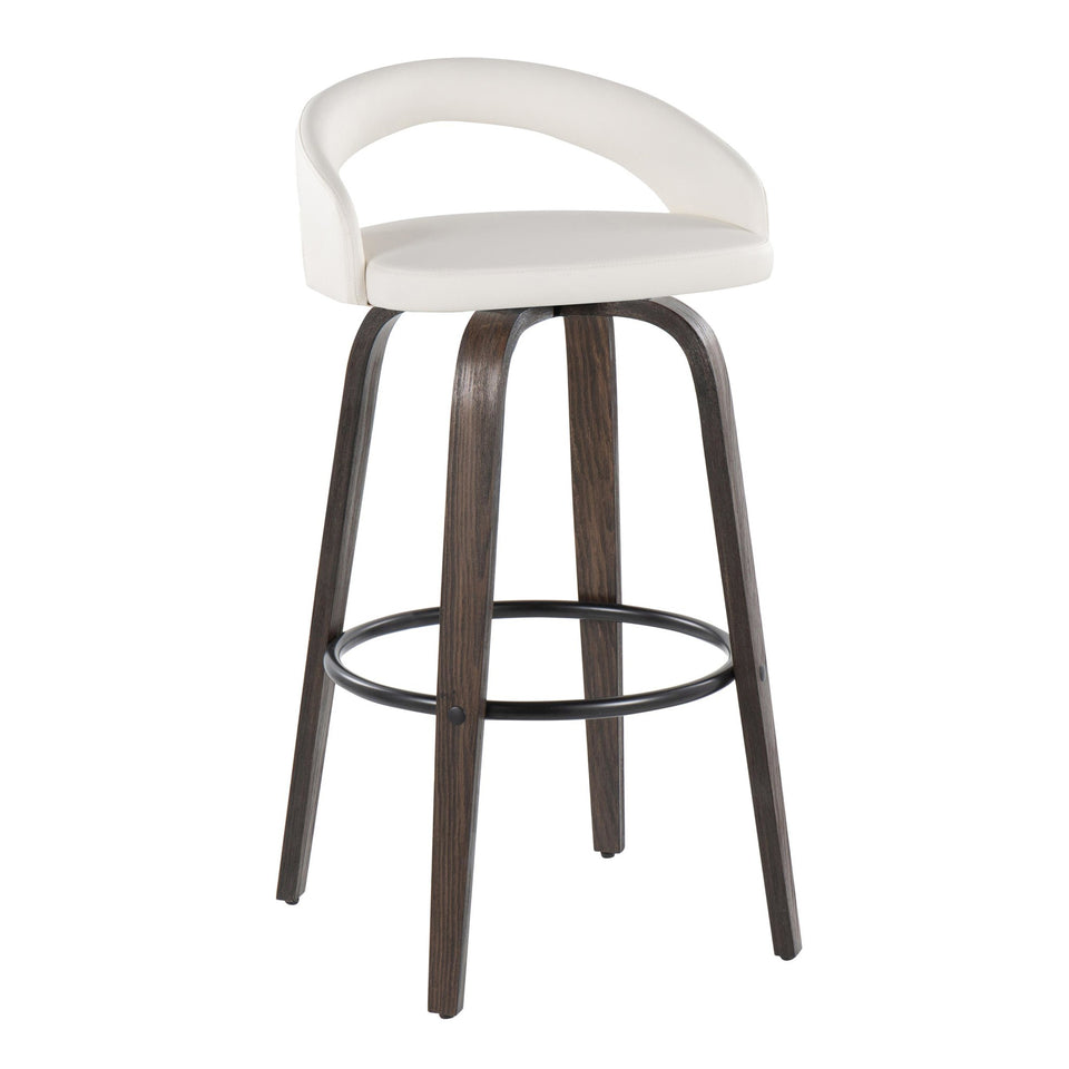 Grotto Upholstered 30" Fixed-Height Barstool - Set of 2