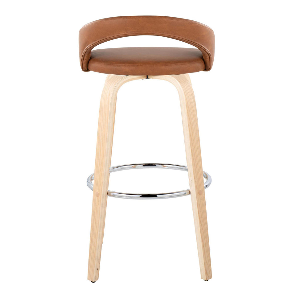Grotto Upholstered 30" Fixed-Height Barstool - Set of 2