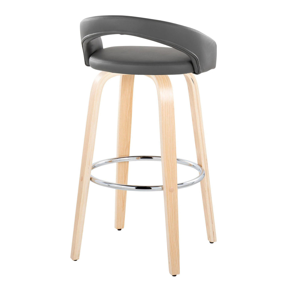 Grotto Upholstered 30" Fixed-Height Barstool - Set of 2