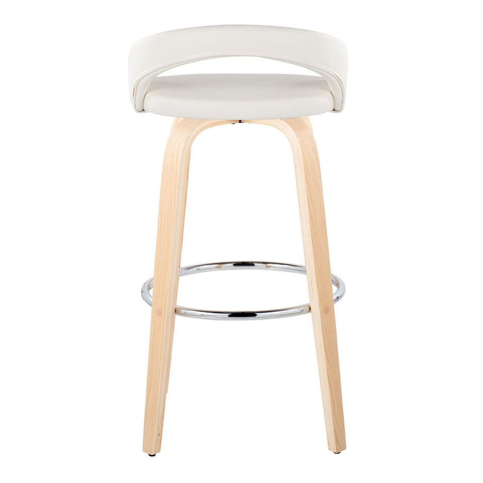 Grotto Upholstered 30" Fixed-Height Barstool - Set of 2