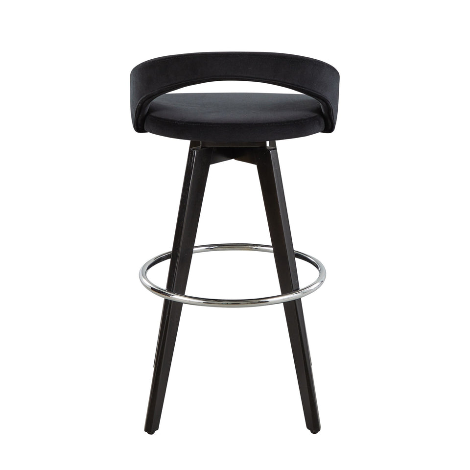Grotto Upholstered 30" Fixed-Height Barstool - Set of 2