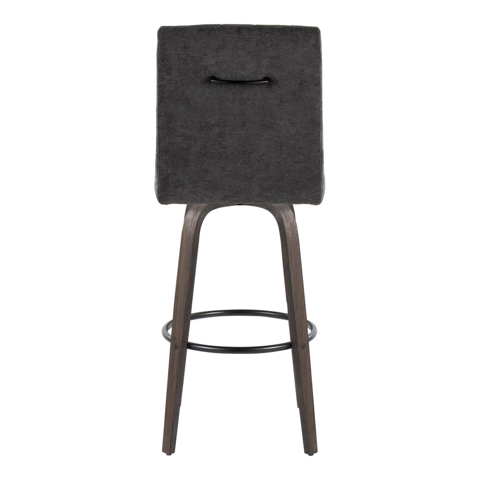Hank 30" Fixed-Height Barstool - Set of 2