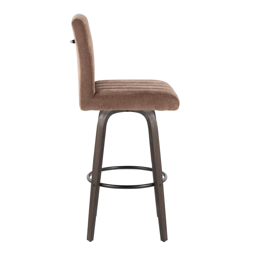 Hank 30" Fixed-Height Barstool - Set of 2