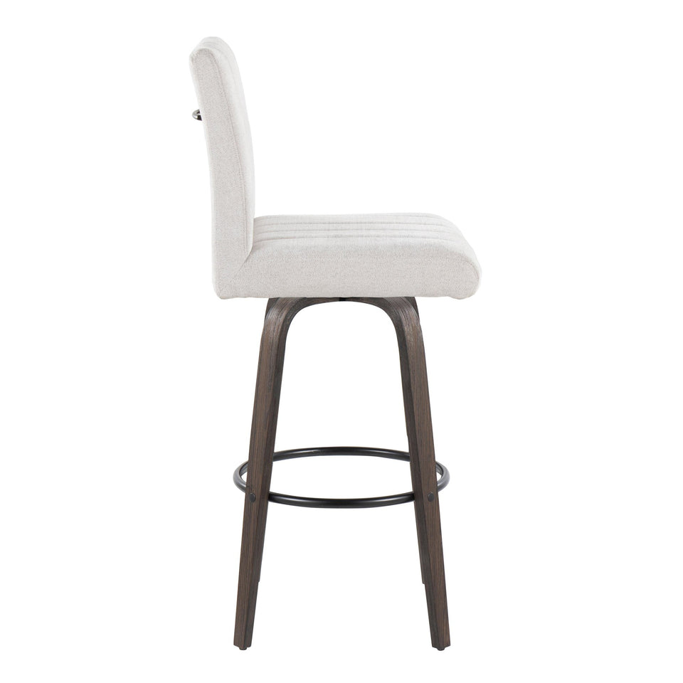 Hank 30" Fixed-Height Barstool - Set of 2