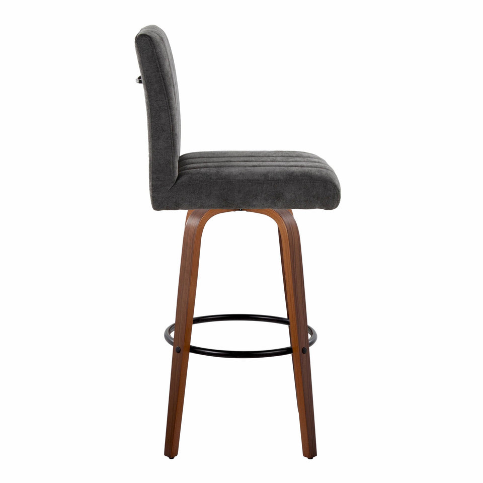 Hank 30" Fixed-Height Barstool - Set of 2