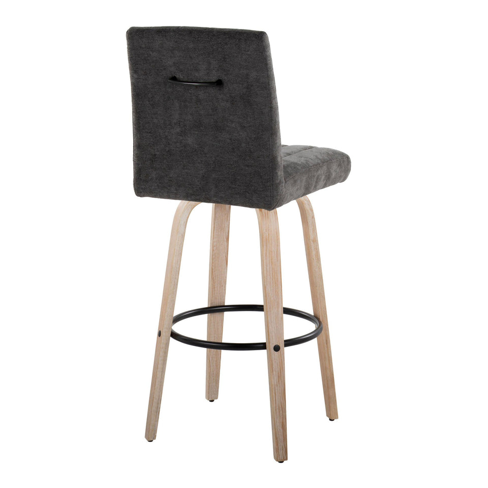 Hank 30" Fixed-Height Barstool - Set of 2