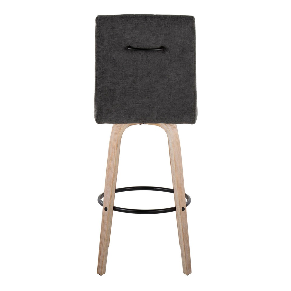 Hank 30" Fixed-Height Barstool - Set of 2
