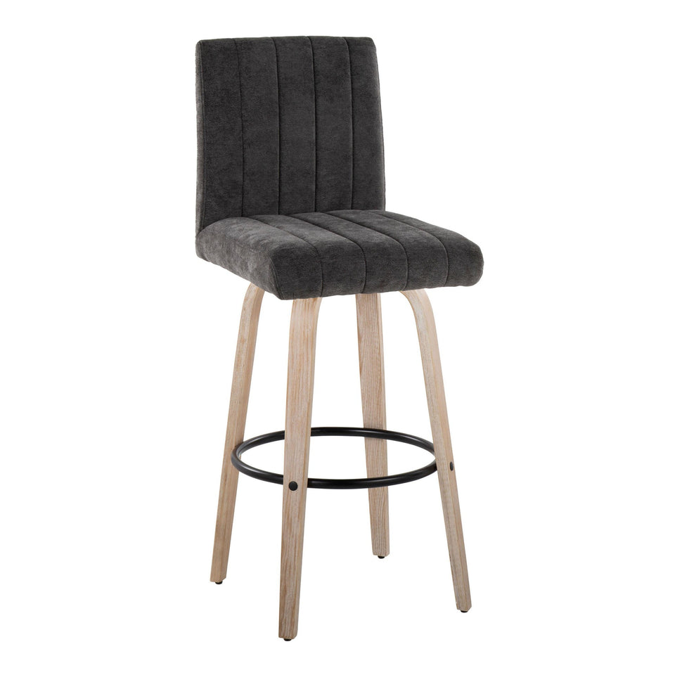 Hank 30" Fixed-Height Barstool - Set of 2