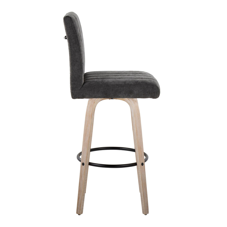 Hank 30" Fixed-Height Barstool - Set of 2