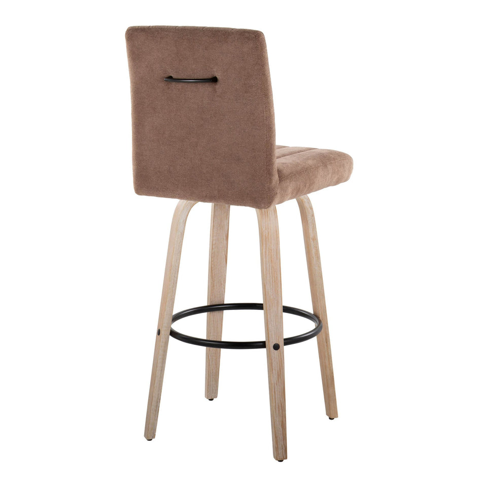 Hank 30" Fixed-Height Barstool - Set of 2