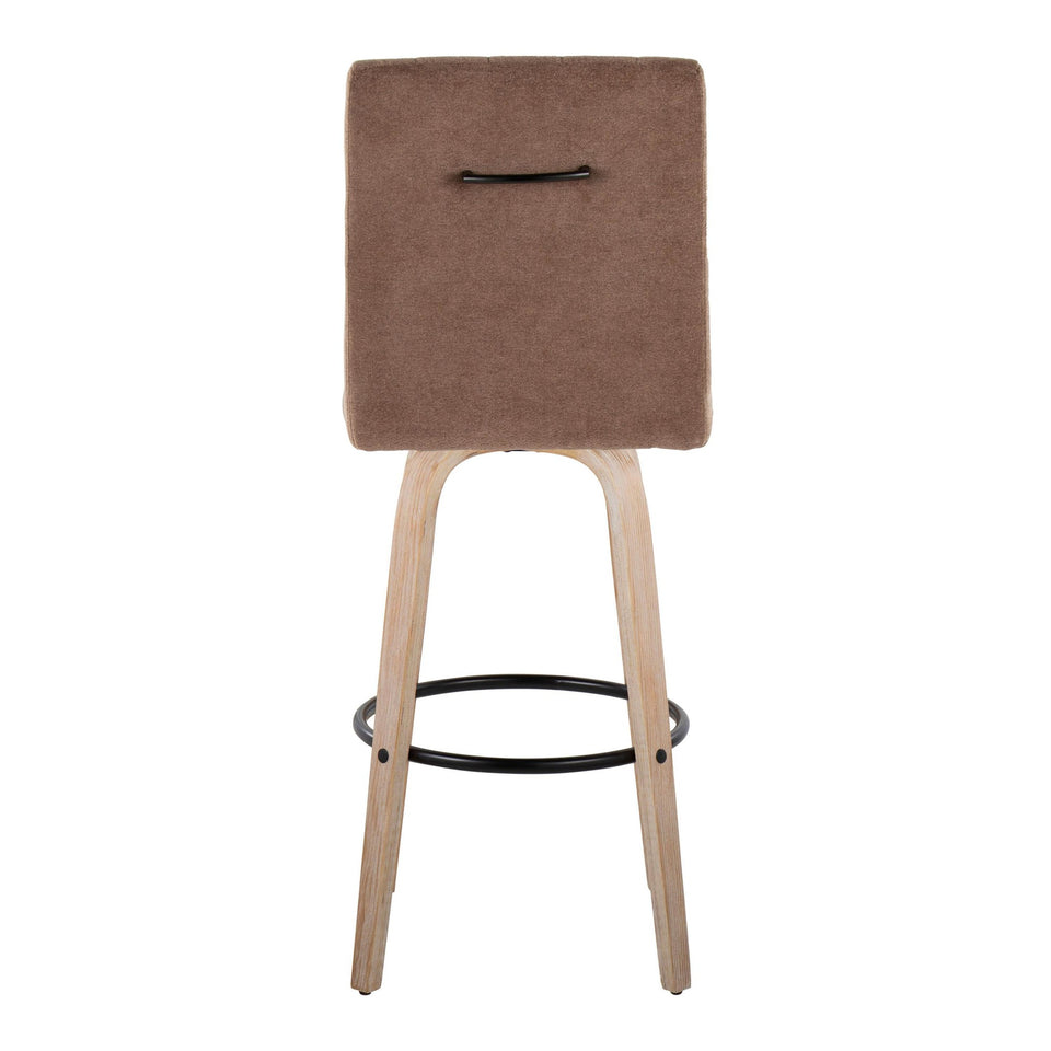 Hank 30" Fixed-Height Barstool - Set of 2