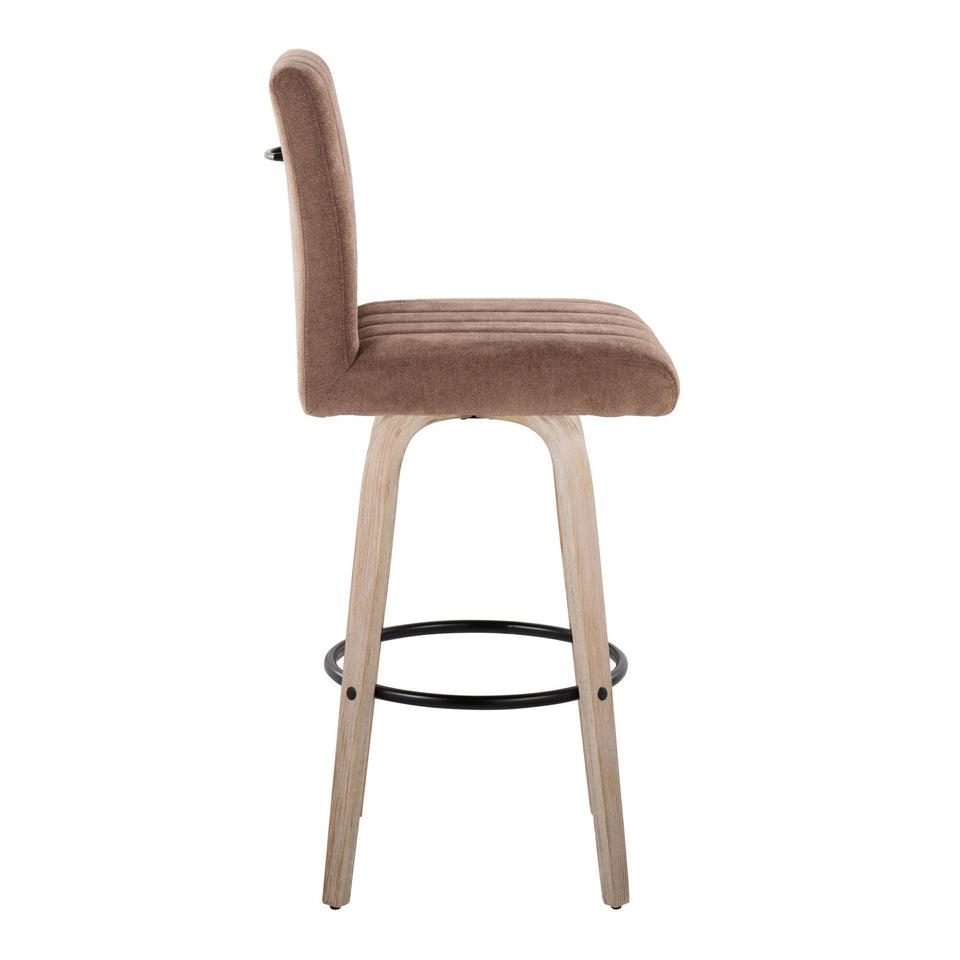 Hank 30" Fixed-Height Barstool - Set of 2
