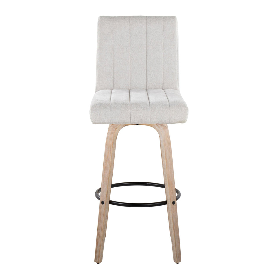 Hank 30" Fixed-Height Barstool - Set of 2