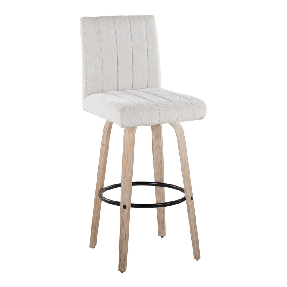 Hank 30" Fixed-Height Barstool - Set of 2