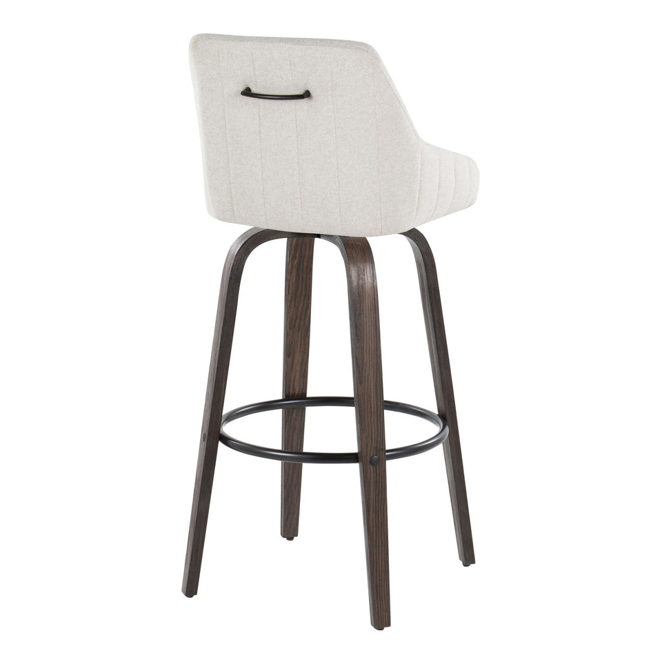 Hannah 30" Fixed-Height Barstool - Set of 2