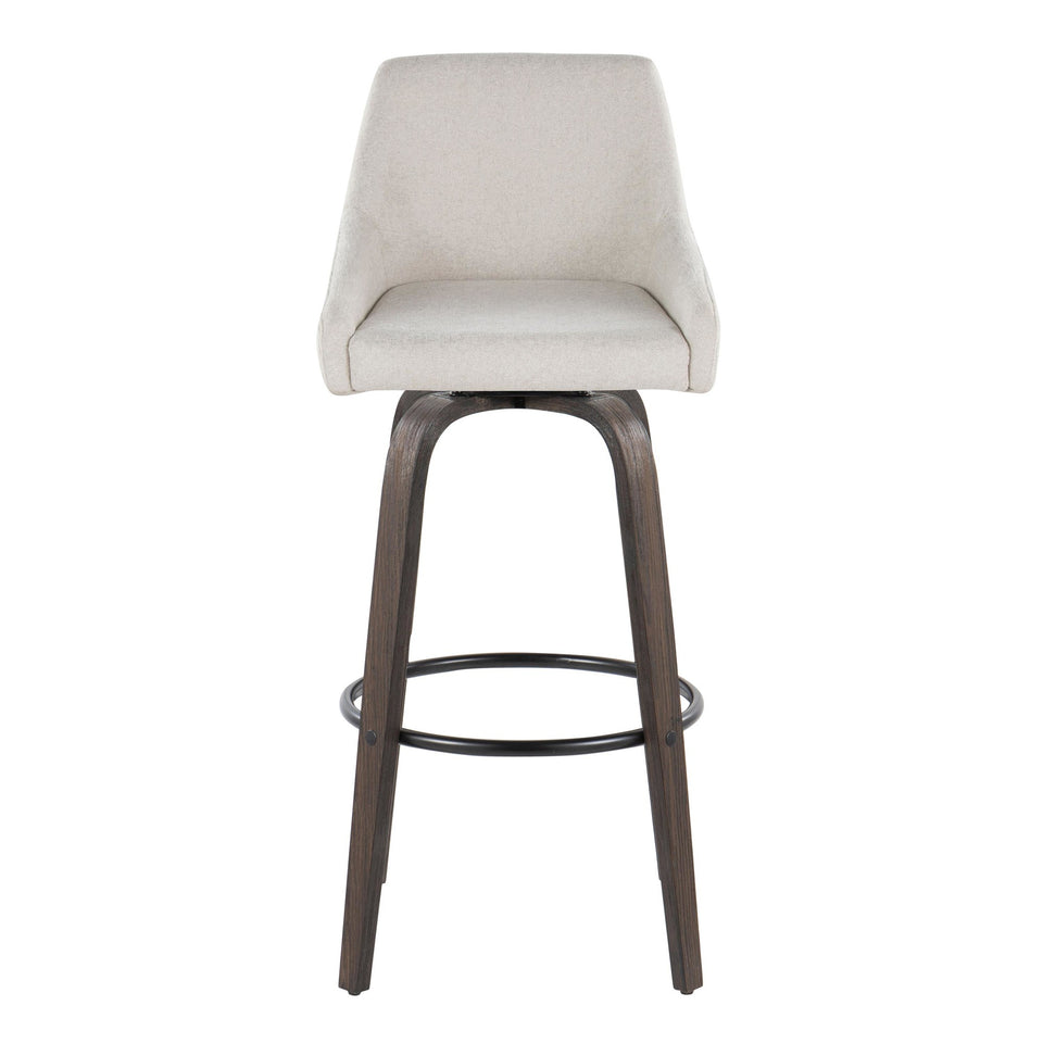 Hannah 30" Fixed-Height Barstool - Set of 2