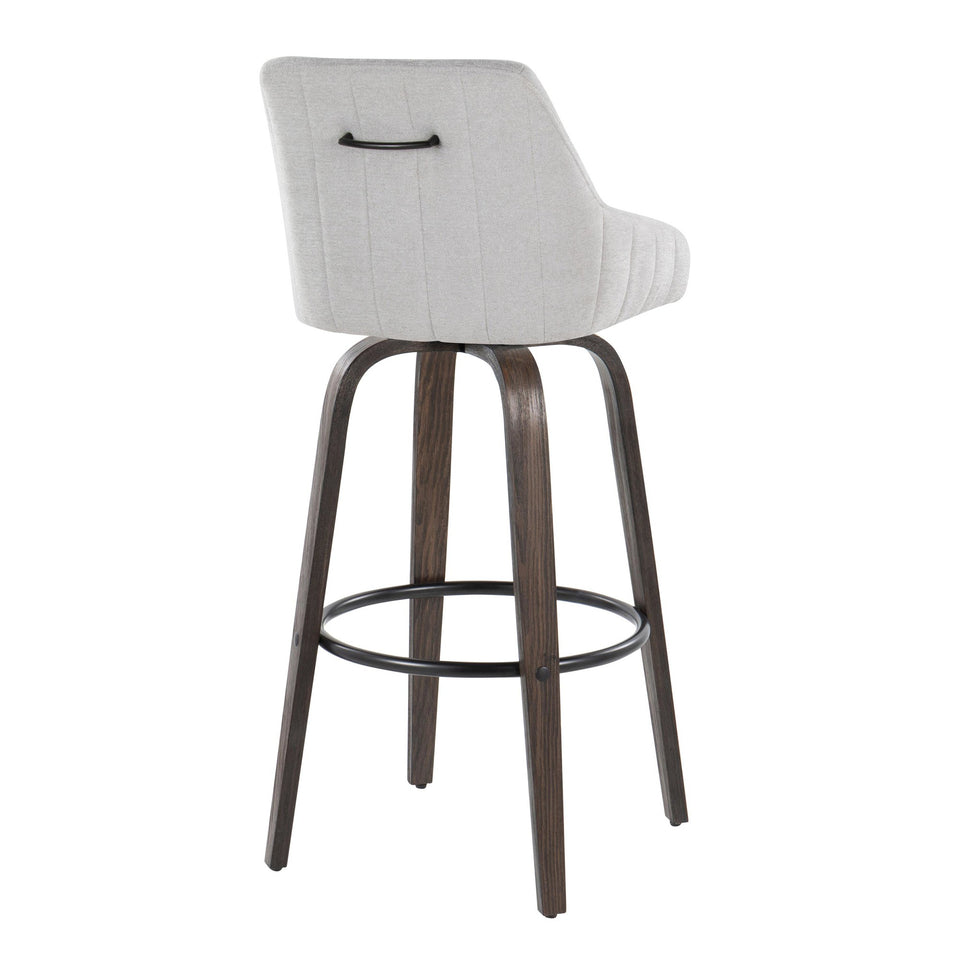 Hannah 30" Fixed-Height Barstool - Set of 2