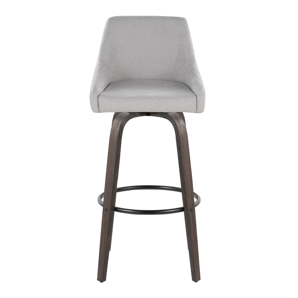 Hannah 30" Fixed-Height Barstool - Set of 2
