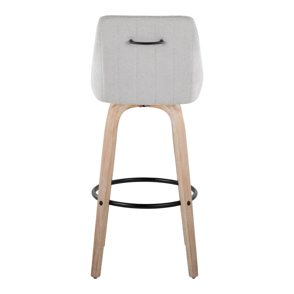 Hannah 30" Fixed-Height Barstool - Set of 2