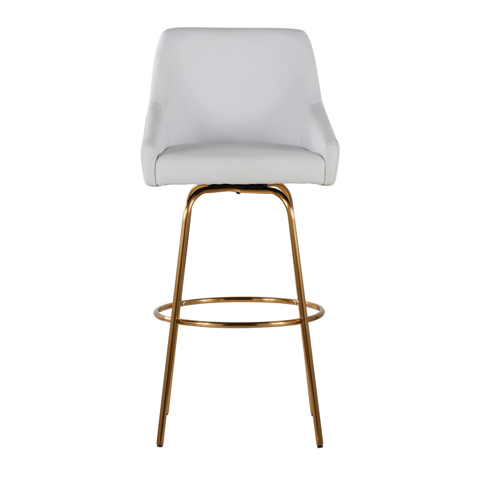 Hannah 30" Fixed-Height Barstool - Set of 2