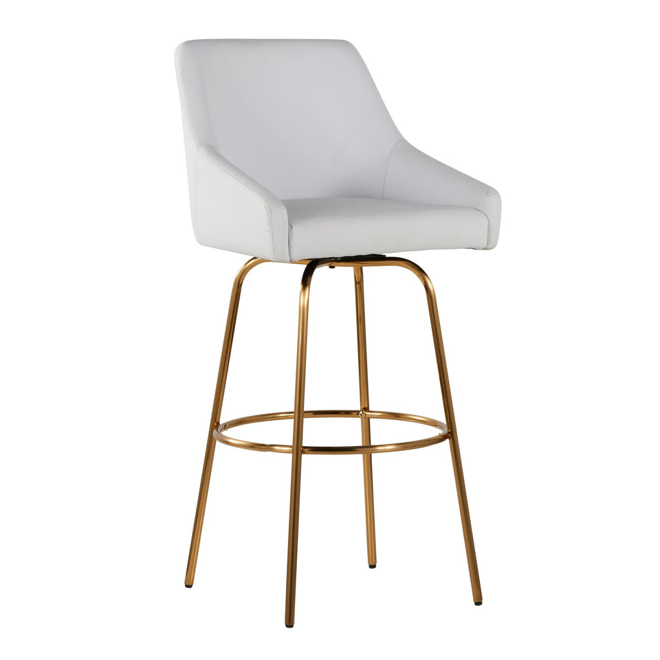 Hannah 30" Fixed-Height Barstool - Set of 2