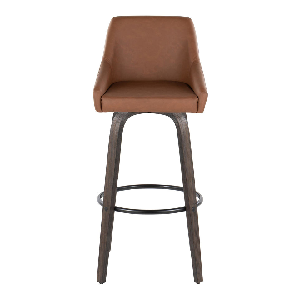 Hannah 30" Fixed-Height Barstool - Set of 2