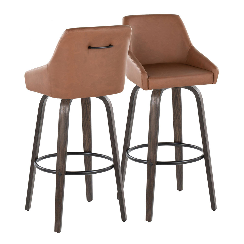 Hannah 30" Fixed-Height Barstool - Set of 2