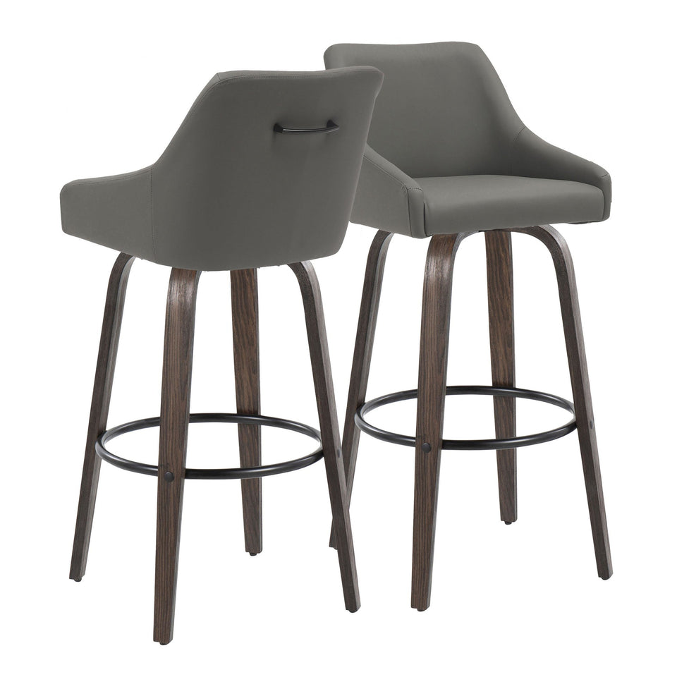 Hannah 30" Fixed-Height Barstool - Set of 2