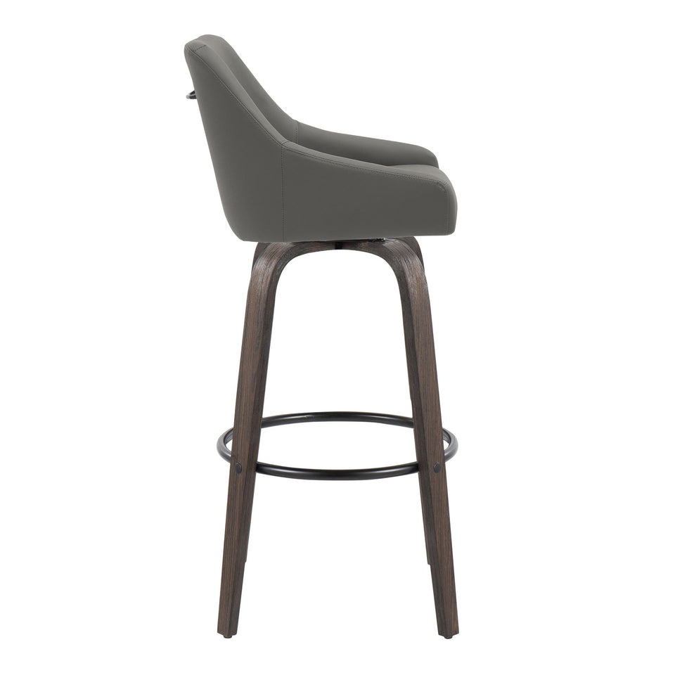 Hannah 30" Fixed-Height Barstool - Set of 2