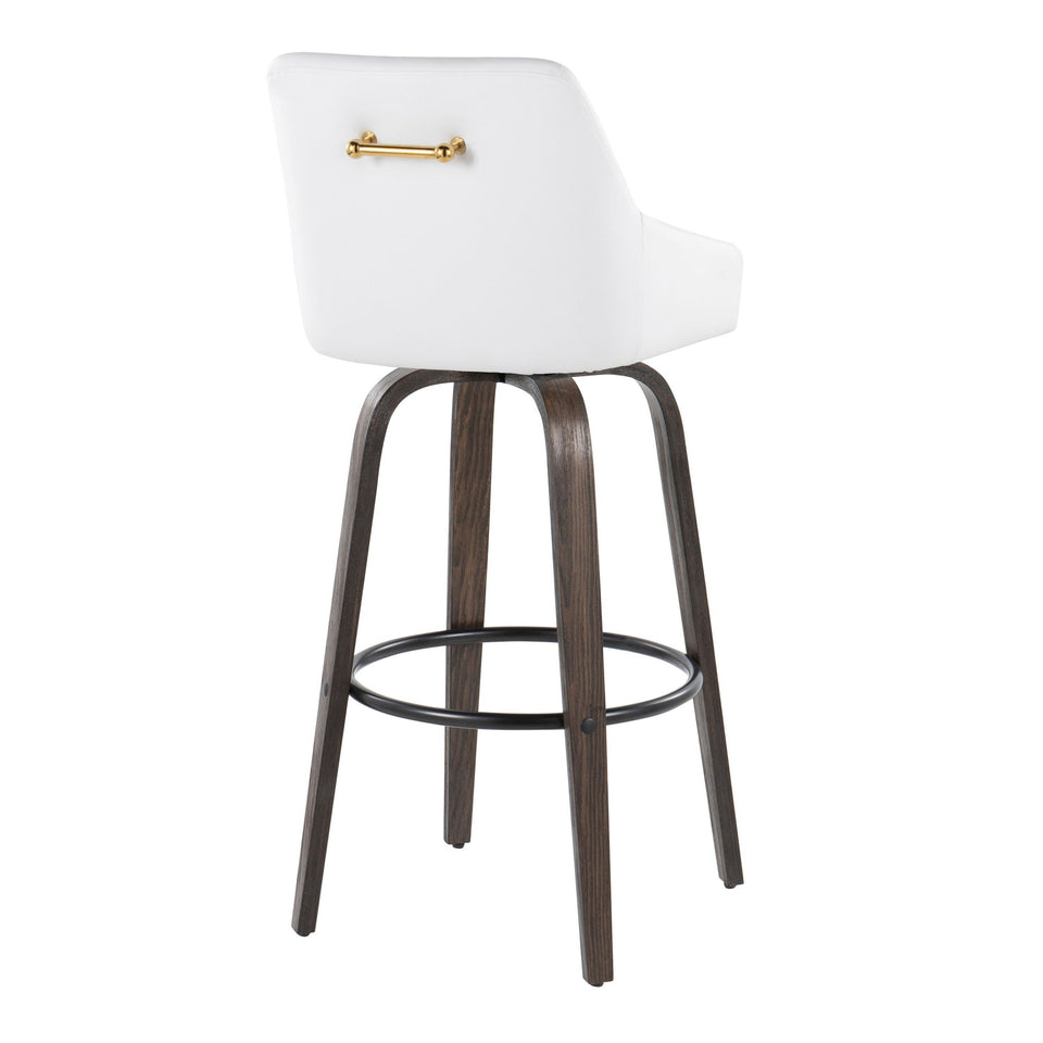 Hannah 30" Fixed-Height Barstool - Set of 2