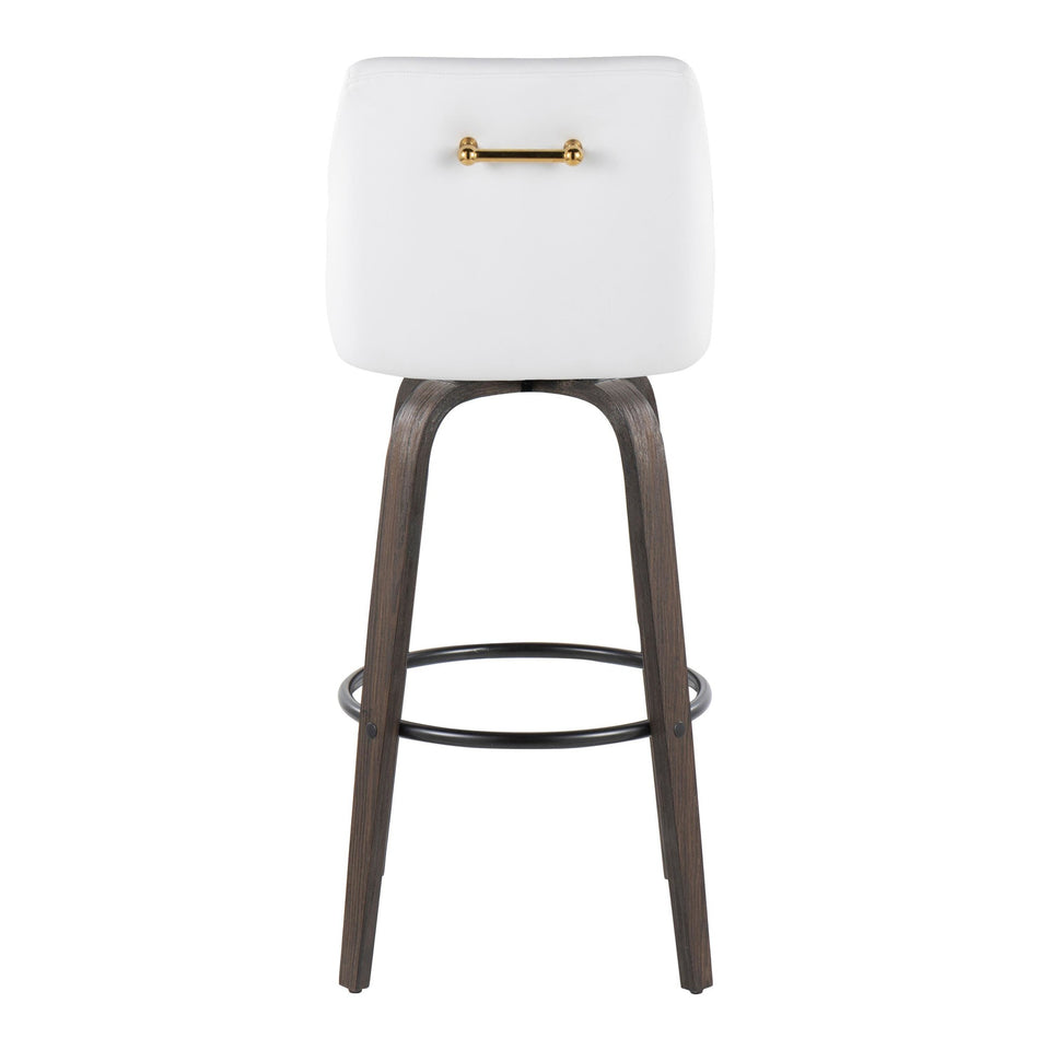 Hannah 30" Fixed-Height Barstool - Set of 2