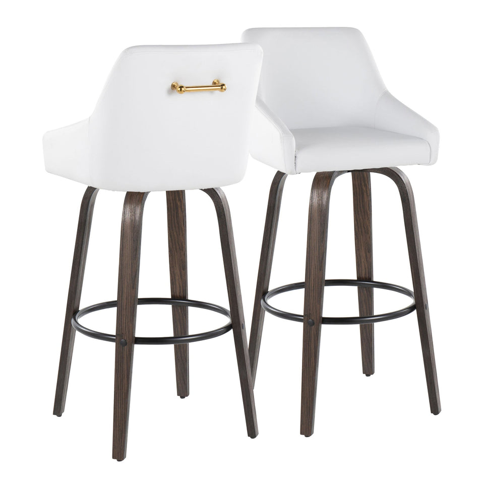 Hannah 30" Fixed-Height Barstool - Set of 2